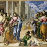 Miracle of Christ Healing the Blind Man, El Greco, circa 1570.