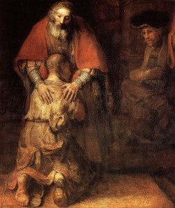 The Prodigal Son, by Rembrandt van Rijn, c1669